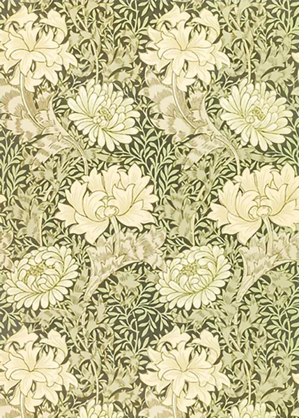Chrysanthemum-Pattern-by-William-Morris