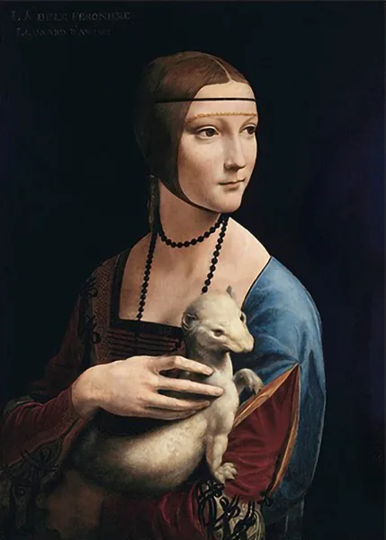 Lady-with-an-Ermine-by-Leonardo-da-Vinci-R