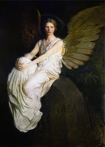 Stevenson-Memorial-by-Abbott-Handerson-Thayer