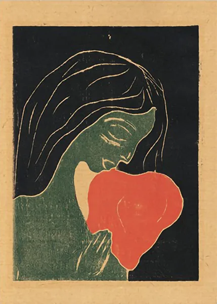 The-Hearth-by-Edvard-Munch