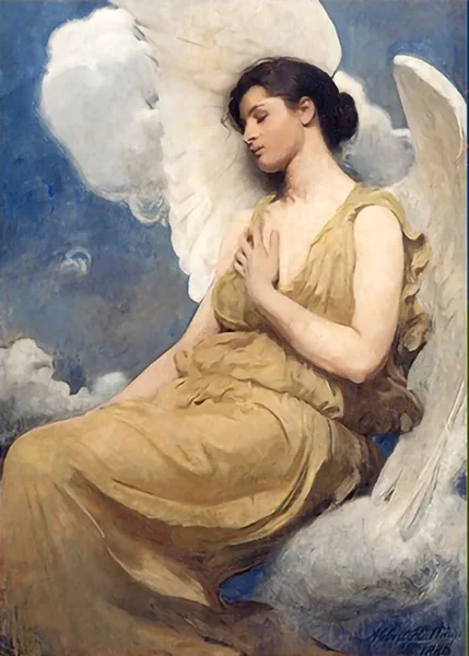 Winged-Figure-by-Abbott-Handerson-Thayer