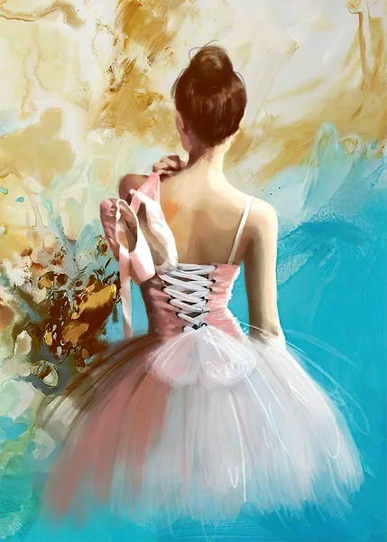 Lady in White
