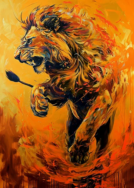 Ateşin İçindeki Aslan