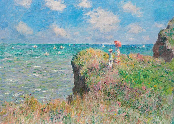 Cliff-Walk-at-Pourville-by-Claude-Monet