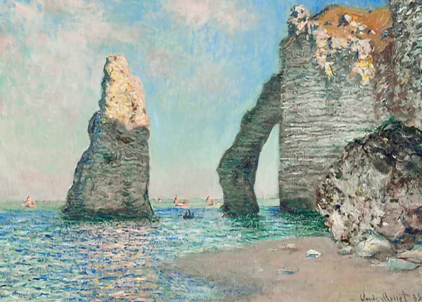 The-Cliffs-at-Etretat-by-Claude-Monet