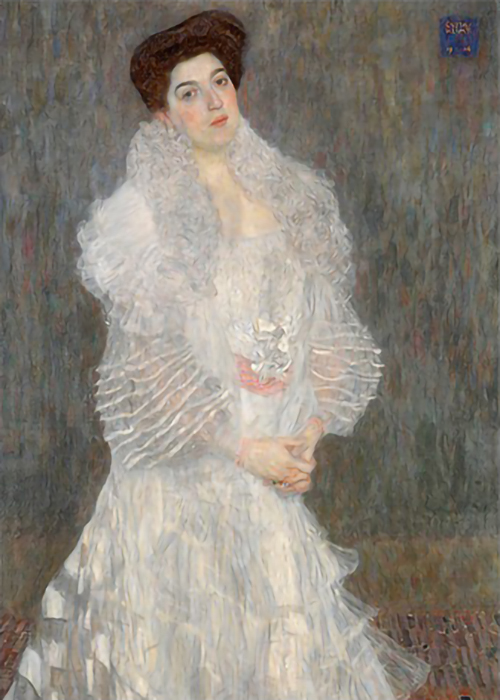 Portrait-of-Hermine-Gallia-by-Gustav-Klimt