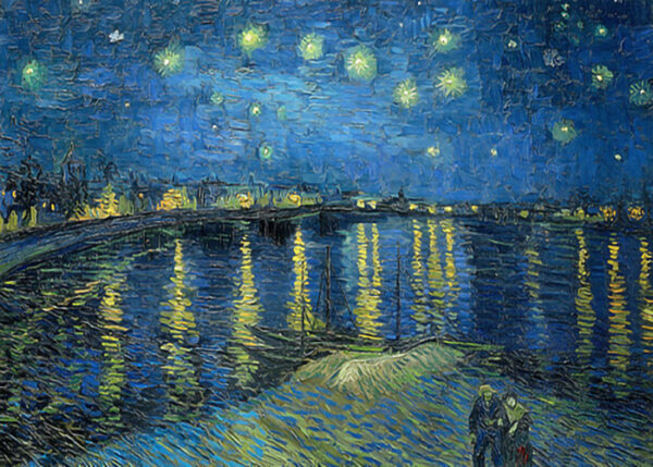 Starry Night Over the Rhone by Van Gogh R