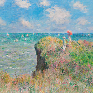 Cliff-Walk-at-Pourville-by-Claude-Monet