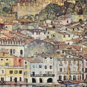 Malcesine-am-Gardasee-by-Gustav-Klimt