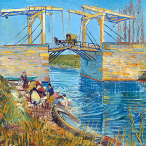 The-Langlois-Bridge-at-Arles-with-Women-Washing-by-Van-Gogh-R