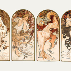 The-Seasons-by-Alphonse-Maria-Mucha
